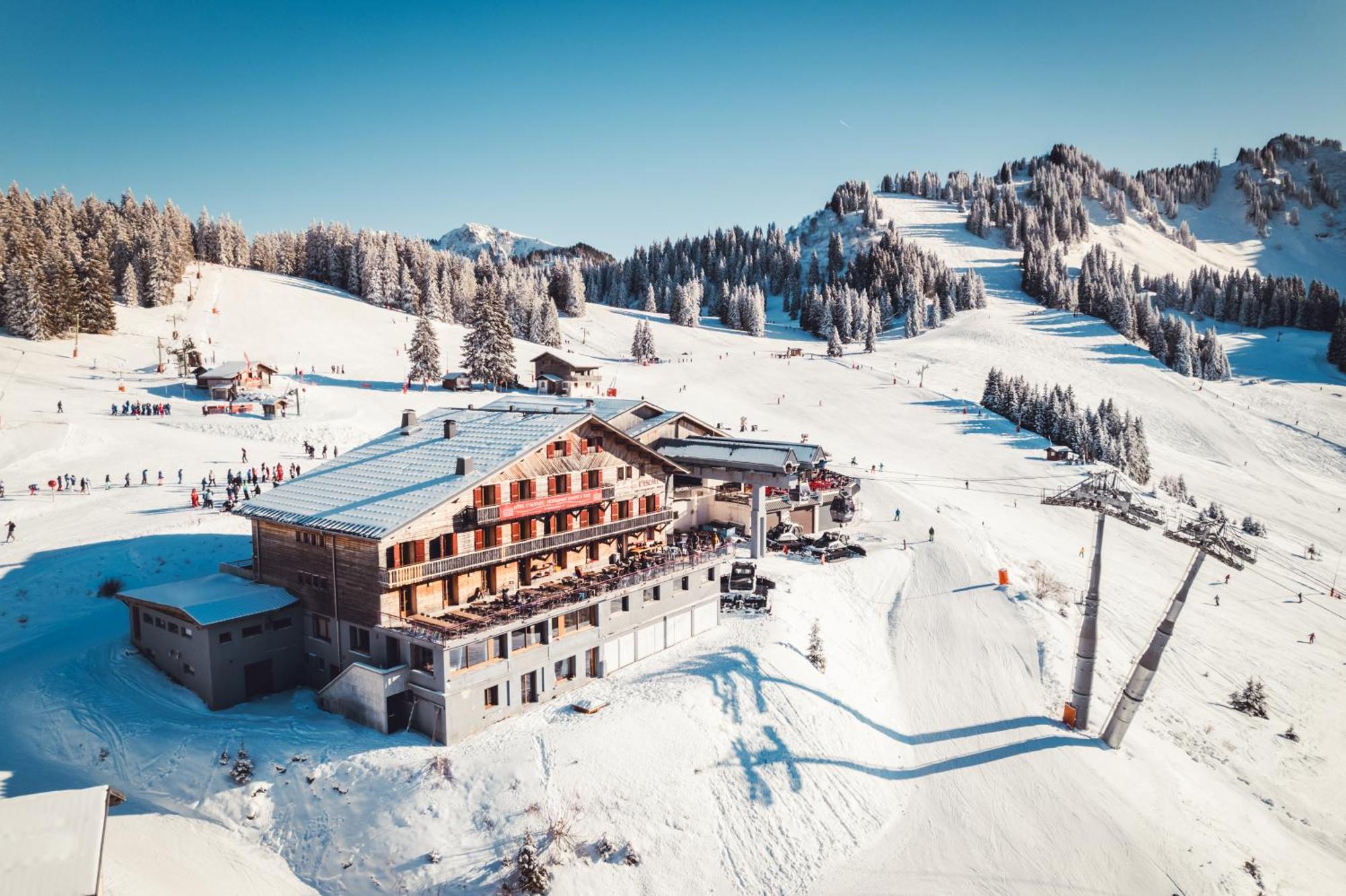 L'Escale Hotel Châtel Eksteriør billede