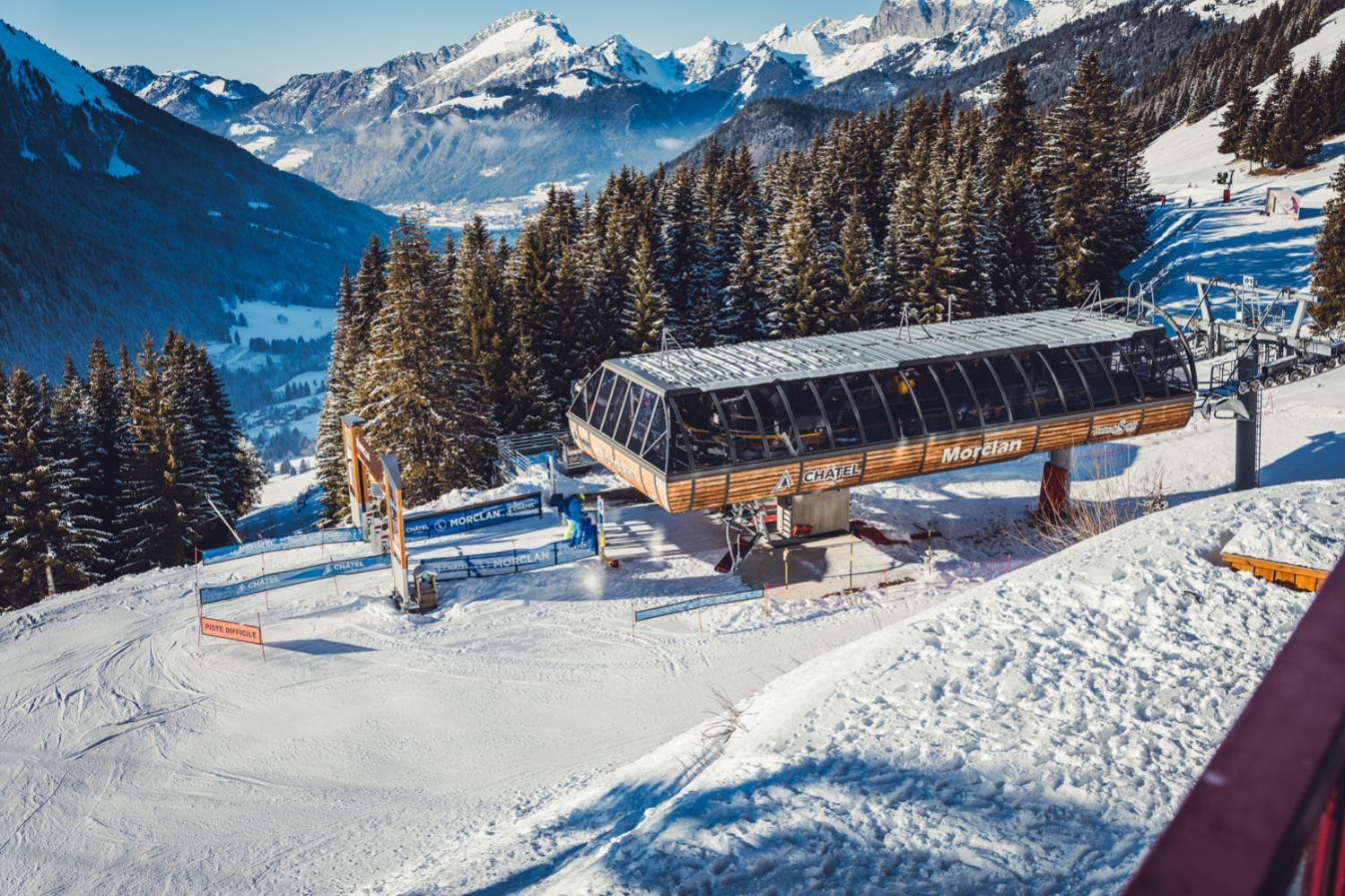 L'Escale Hotel Châtel Eksteriør billede